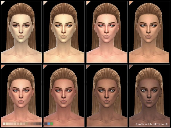  The Sims Resource: BS3.0 FM skin by S Club