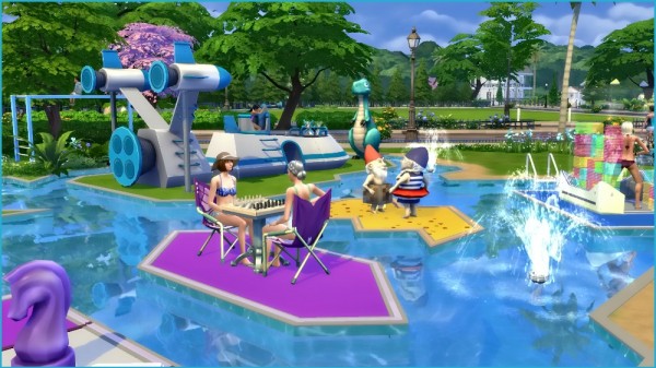  Ihelen Sims: Aquapark The Blue Lagoon by fatalist
