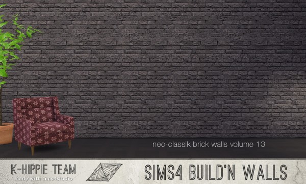  Mod The Sims: 7 Brick Walls   Neo Classik   volume 12 by Blackgryffin