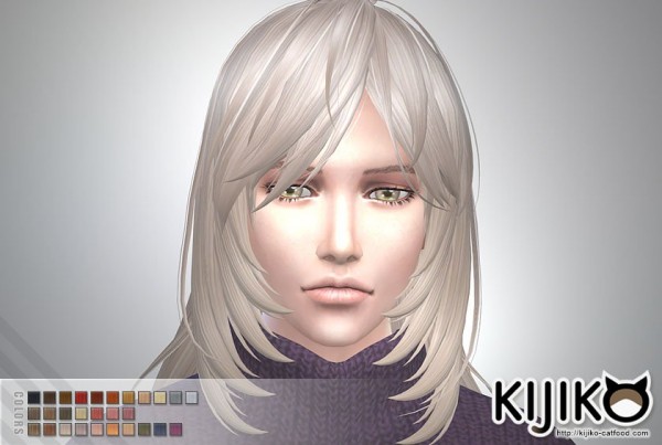  Kijiko: Long Layered Hairstyle for Male