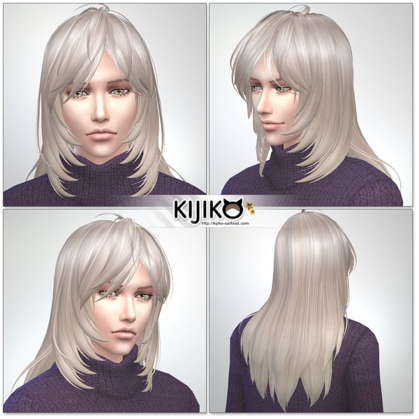  Kijiko: Long Layered Hairstyle for Male