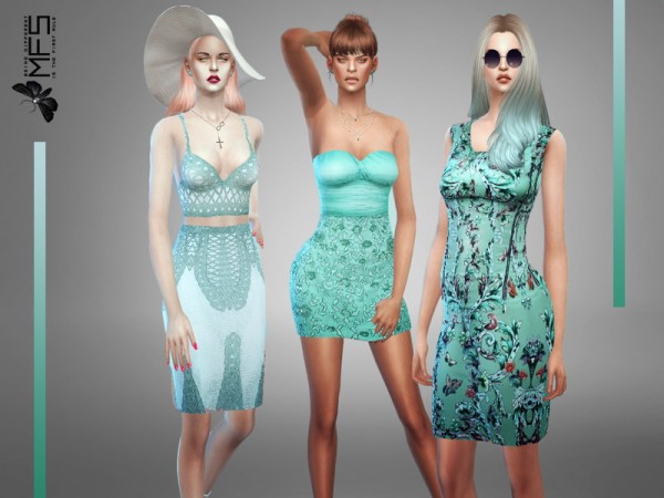  MissFortune Sims: Classy Blue Collection
