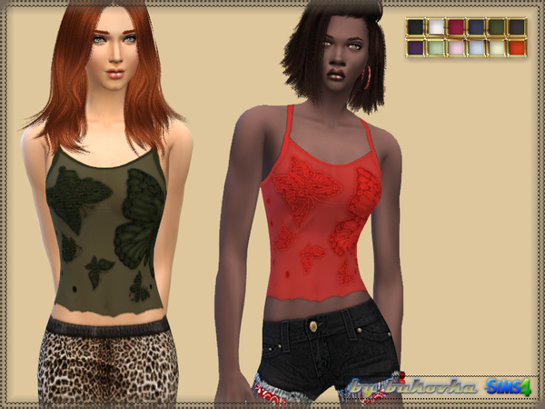  The Sims Resource: Tank Butterfly by Bukovka