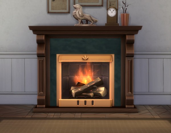  Mod The Sims: Victoriette Fireplace by plasticbox