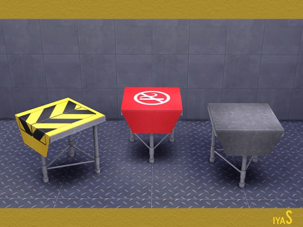  The Sims Resource: Traffic Signs Decor Set by Soloriya
