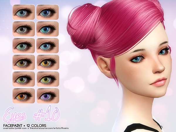  The Sims Resource: Eyes 10 by Aveira