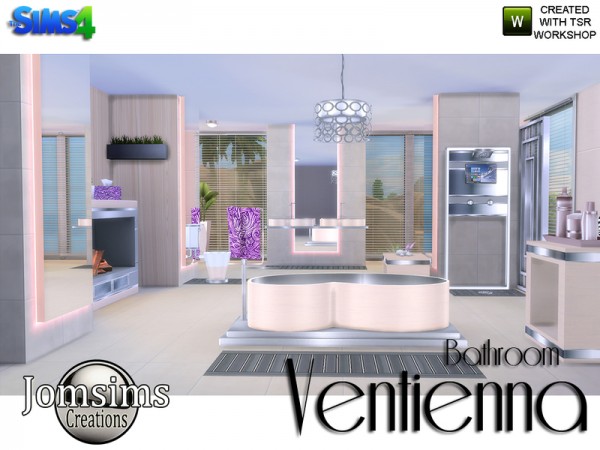  The Sims Resource: Ventienna Bathroom Modern by jomsims