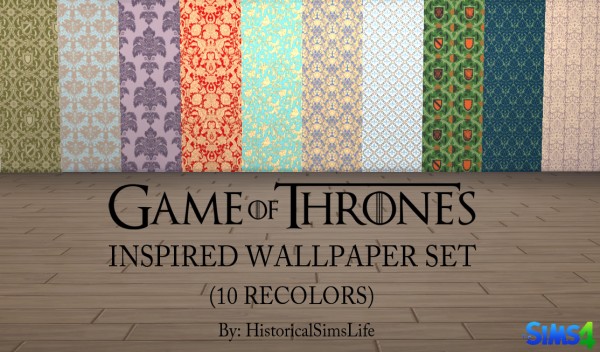  History Lovers Sims Blog: Game of Thrones Inspired Wallpaper Set