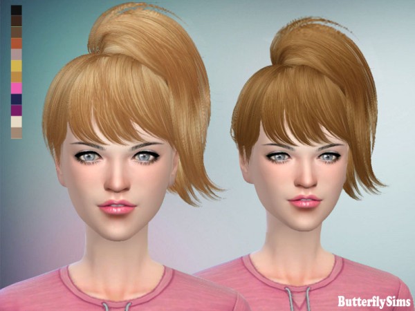  Butterflysims: B flysims hair af 076 No hat