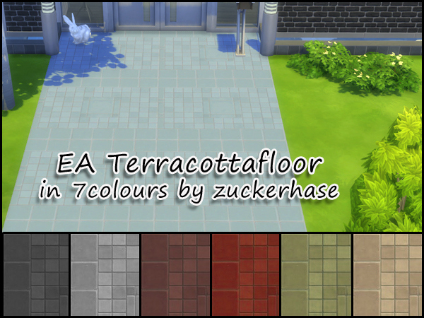  Akisima Sims Blog: Terracotta floor