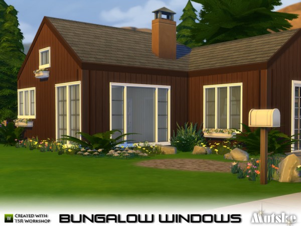  The Sims Resource: Bungalow Windows by Mutske