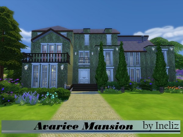  The Sims Resource: Avarice Mansion by Ineliz