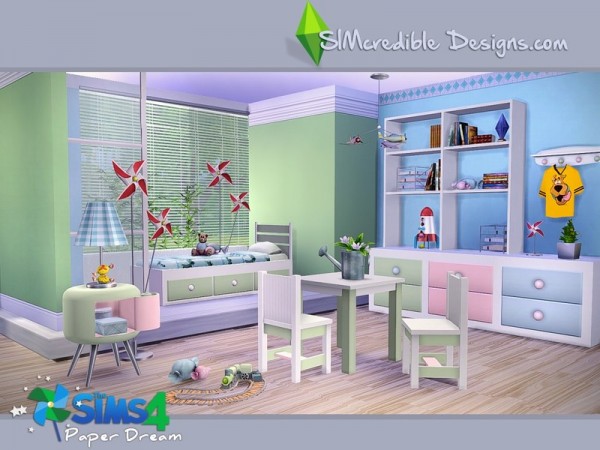  The Sims Resource: Paper dream by SIMcredible
