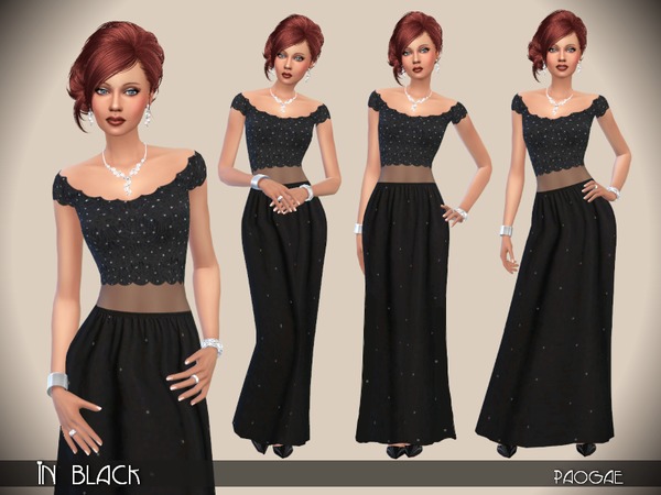 The Sims Resource: InBlack by Paogae