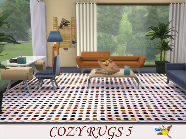  The Sims Resource: Cozy Rugs by Evi