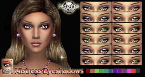  Jom Sims Creations: Mistress ombres eyeshadow