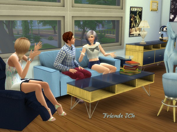  The Sims Resource: Friends JCh by Kiolometro