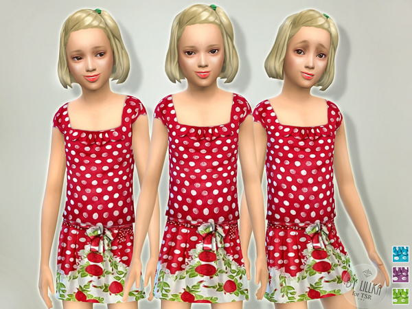  The Sims Resource: Sweet Dots   Set by lillka