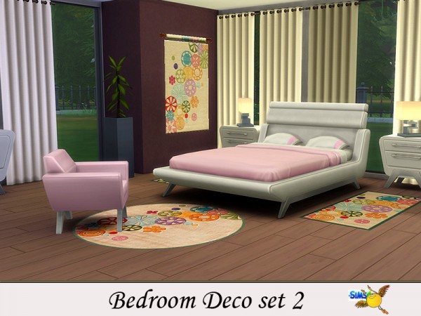  The Sims Resource: Bedroom Set 2 by Evi