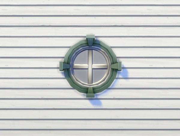  Mod The Sims: Two tile Pessimist’s Porthole by plasticbox