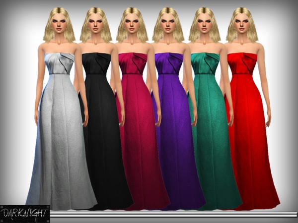  The Sims Resource: Silk Cotton Gown by DarkNighTt