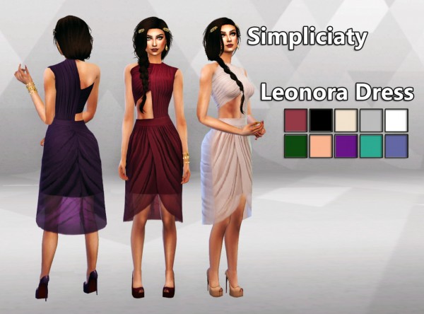 Simpliciaty: Leonora dress