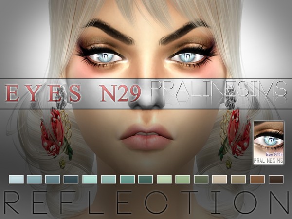  The Sims Resource: Reflection Eyes  N29 by Praline Sims