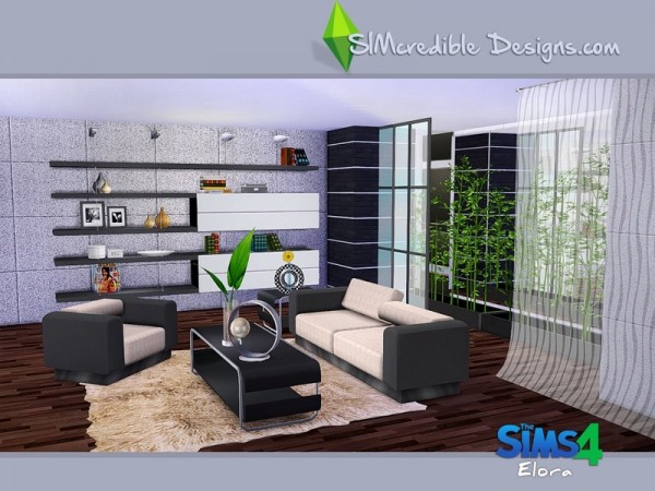  The Sims Resource: Elora livingroom by SImcredible
