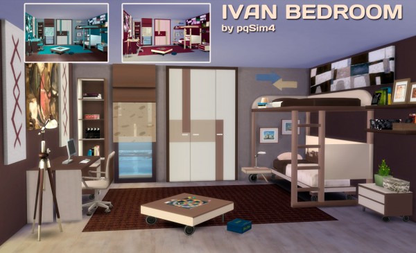  PQSims4: Ivan bedroom