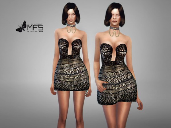  MissFortune Sims: MFS Calliope Dress