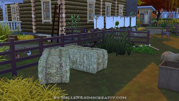  Sims Creativ: Autumn in the village by HelleN