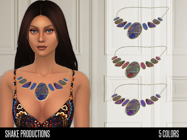  The Sims Resource: ShakeProductions 37 Necklace