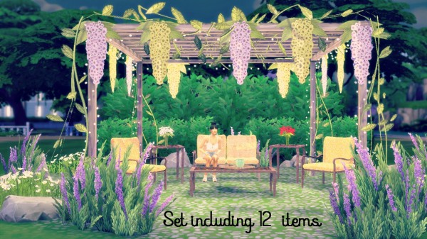  The Sims Lover: Hawthorne Patio Set by MissPepe92