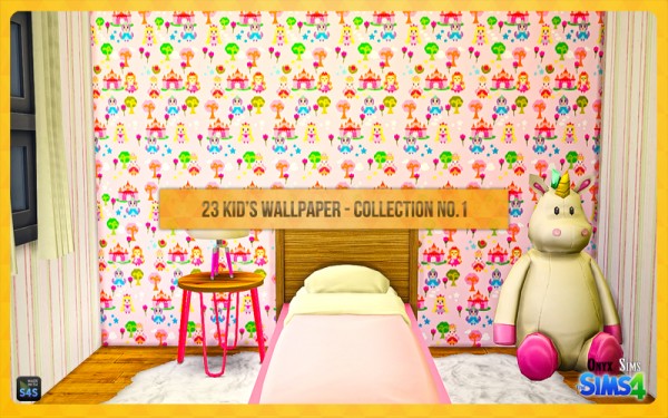 Onyx Sims: Kids Wallpaper Collection no.1