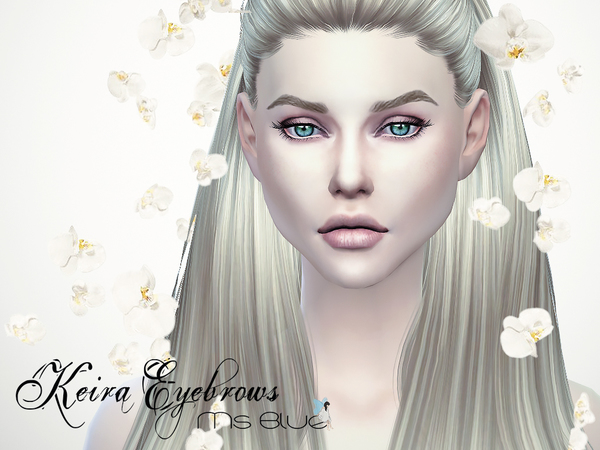  The Sims Resource: Keira Eyebrows by Ms Blue