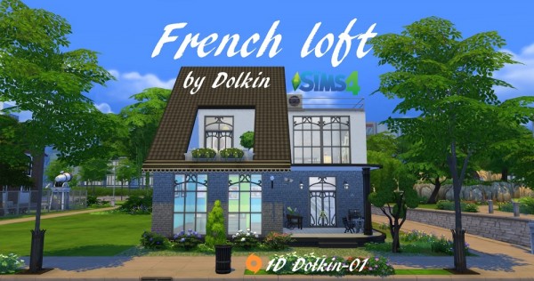  Ihelen Sims: French loft by Dolkin
