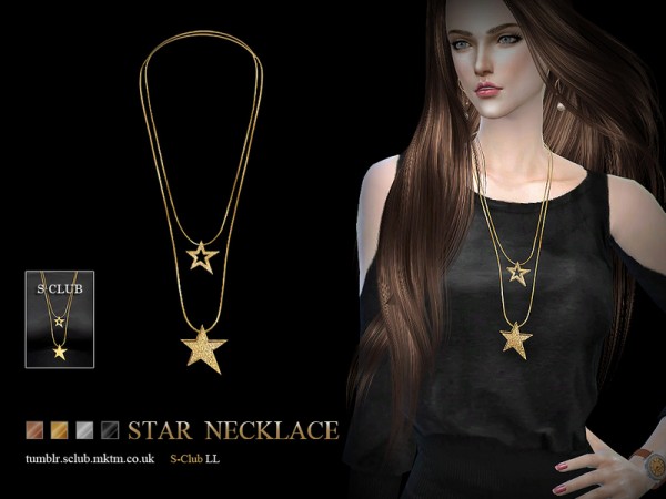  The Sims Resource: Necklace N05 by S Club