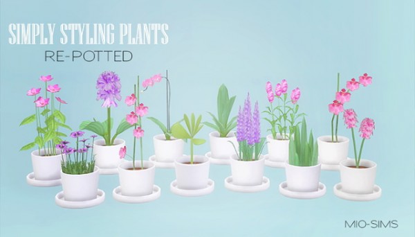  Mio Sims: Simply Styling plants