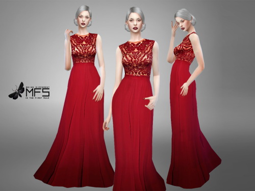  MissFortune Sims: Maven Dress