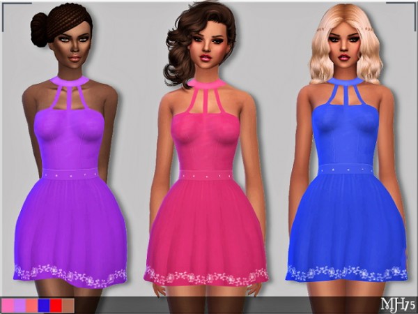  Sims Addictions: Zooey Dress by Margies Sims