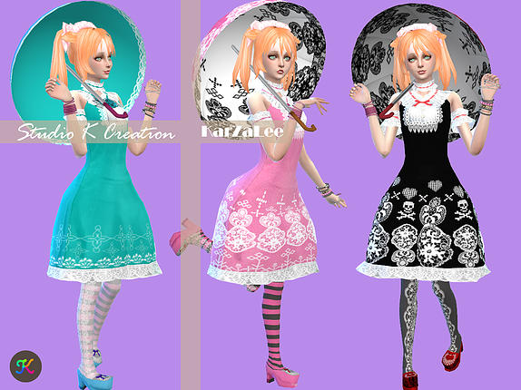  Studio K Creation: Bloody Lilith Lolita outfit