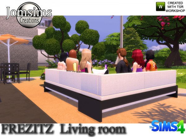 The Sims Resource: Frezizt Modern Livingroom by JomSims