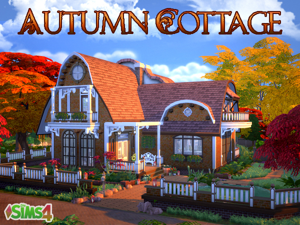  Akisima Sims Blog: Autumn Cottage