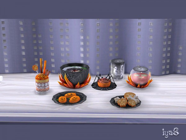  The Sims Resource: Halloween Treats by Solorya