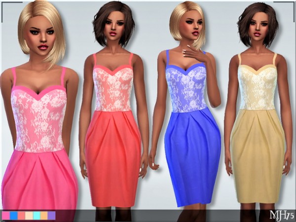  Sims Addictions: Izabel Dress by Margies Sims