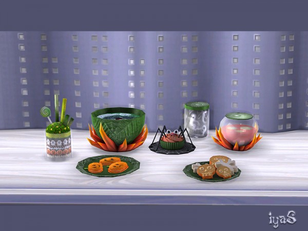  The Sims Resource: Halloween Treats by Solorya