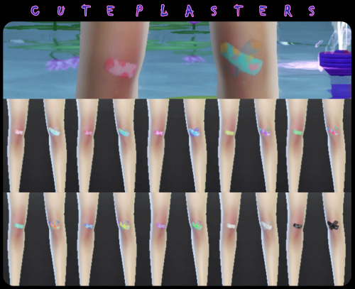  Decay Clown Sims: Cute Plasters
