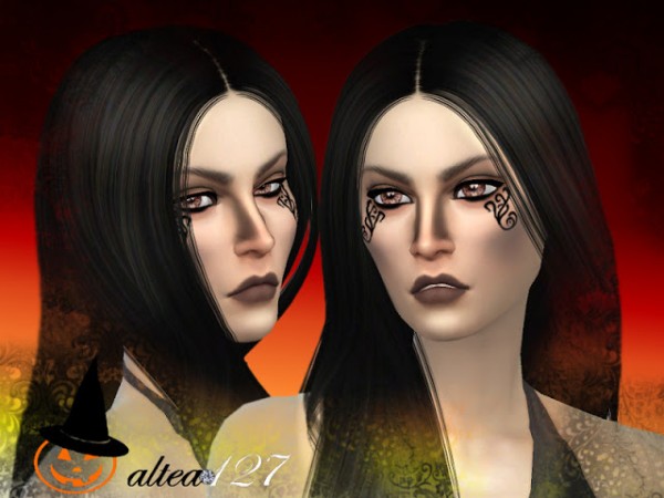  Altea127 SimsVogue: Witch makeup