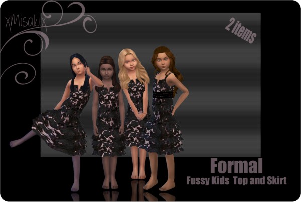  Xmisakix sims: Fussy kids outfit