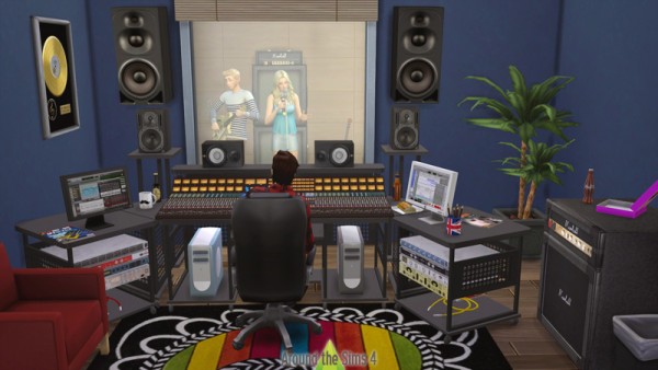  Around The Sims 4: Recording Studio